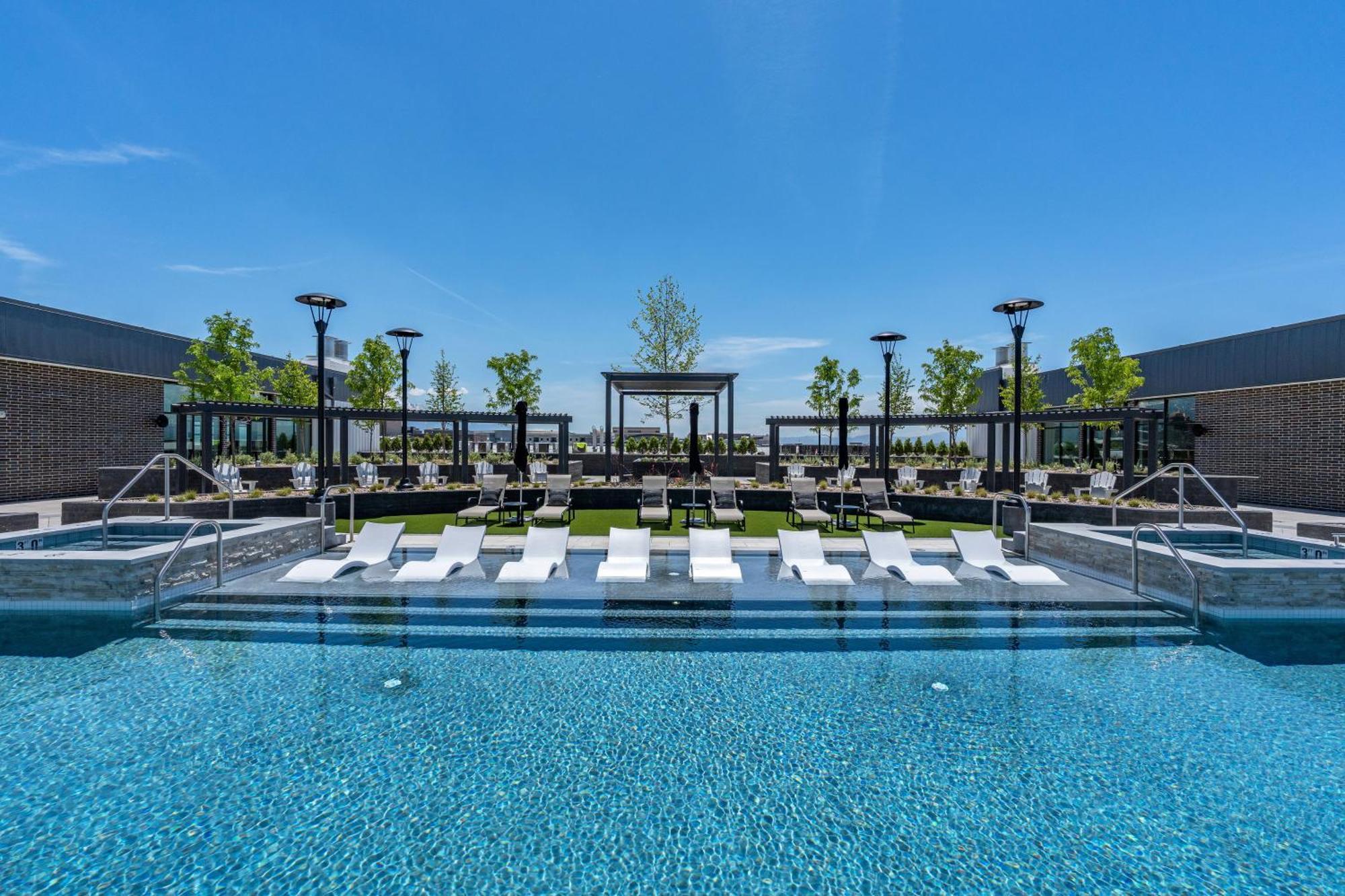 Апартаменты Outstanding Amenities-New Complex- Downtown Luxury Солт-Лейк-Сити Экстерьер фото