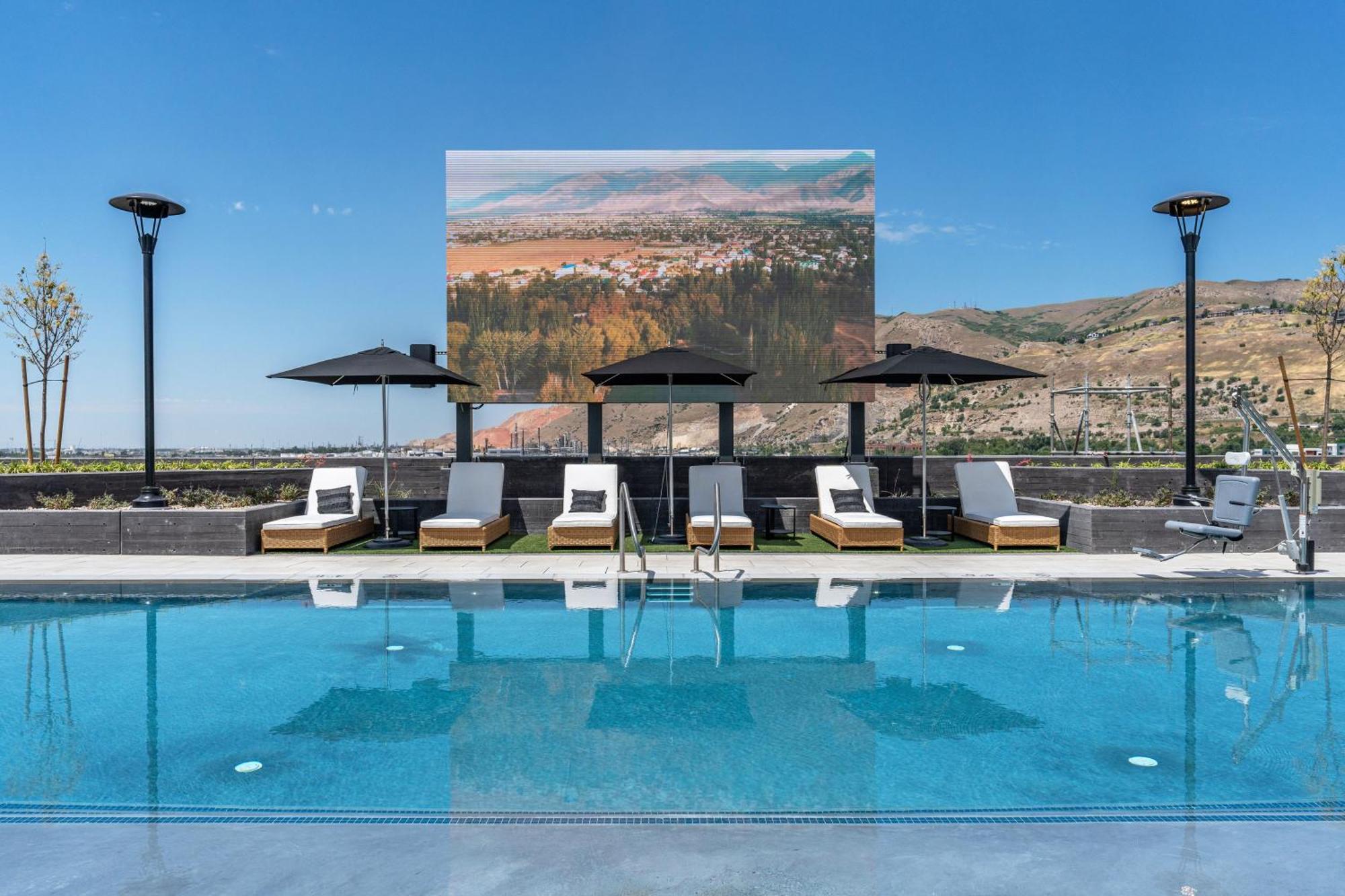 Апартаменты Outstanding Amenities-New Complex- Downtown Luxury Солт-Лейк-Сити Экстерьер фото